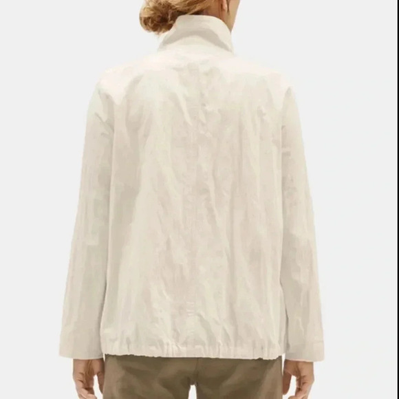 Eileen fisher Organic cotton Jacket light cream | size large - Picture 5 of 13